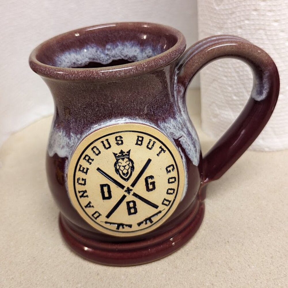 Dangerous But Good Maroon coffee  ceramic Coffee Tea mug
